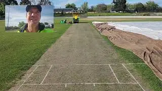 Cricket Pitch Curation - Pre match work and Pitch Report - Camberwell Sports Ground
