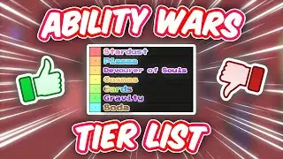 ABILITY TIER LIST | Ability Wars