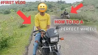 HOW TO DO A PERFECT WHEELI 🔞 IN SPLENDOR ❗|| BIKE PE WHEELI KESE MAARE 📌|| #vlog #souravjoshivlogs