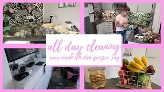 Putzroutine / clean with me / all day cleaning