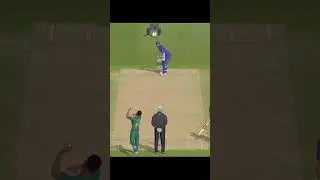 new gold shot #489 in rc 22 m Rehman new bowling action new stadium #viralvideo #realcricket22#short