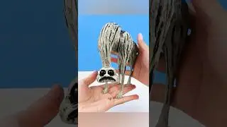 Making Monster Giraffe Zoonomaly with clay #clay #modeling #zoonomaly