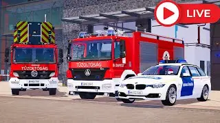 Emergency Call 112 - German Firefighters, Polizei First Responding! 4K