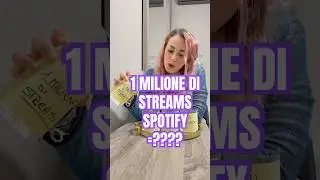 1 MILIONE DI STREAMS SPOTIFY =???? #speedsong #music #cantantiitaliani #cantantiemergenti #cantanti