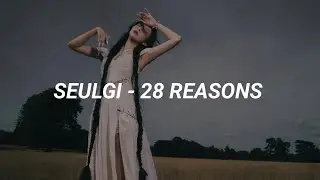 SEULGI - 28 REASONS Karaoke with Easy Lyrics