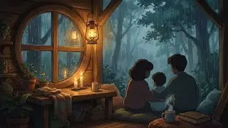 A Quiet Family Night | Ghibli-Inspired Cozy Story