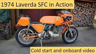 1974 Laverda SFC in action!