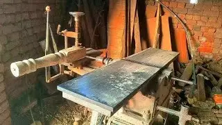 Woodturning Cot Leg Drilling | Perfect Hole Making