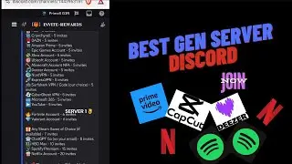 Discord Free Account Genrate server Like Netflix, Spotify, Crunchyroll And Many More. #discord #free