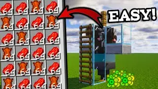Easiest 1.19+ Cow Farm (Unlimited Beef, Leather & XP!)