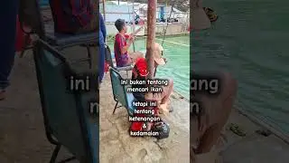 duduknya di kolam pemancingan #shortvideo #mancing #short