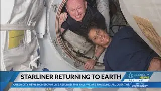 Unoccupied Starliner set to return to earth
