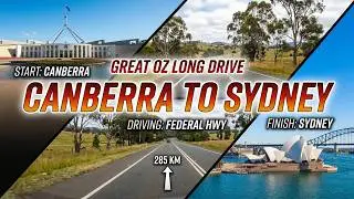Realtime Driving Canberra to Sydney
