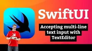 Accepting multi-line text input with TextEditor – Bookworm SwiftUI Tutorial 2/10