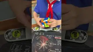 Yiheng Wang practice 21 Pll time attack 18.67