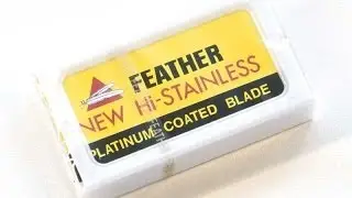 My thoughts on those SCARY Feather safety razor blades