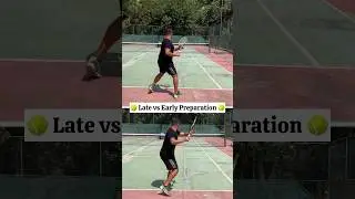 Racket Preparation: How To Spot The Level of a Player 👀 #shorts