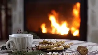 Cozy Fireplace Jazz Music &ndash; Relaxing Ambience for Study, Chill & Sleep 