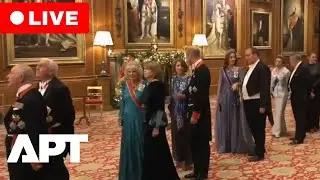 LIVE | German President Steinmeier Attends Grand State Banquet with British Royals in Windsor | APT