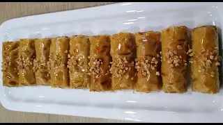 baklawa بقلاوة باللوز و ورق الفيلو في دقائق لذة ومذاق ياسلام سلم