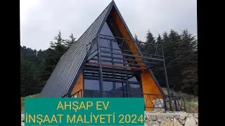 Güncel inşaat maliyetleri 2024/ Bahçe kapısını tamamladık/ A Frame House