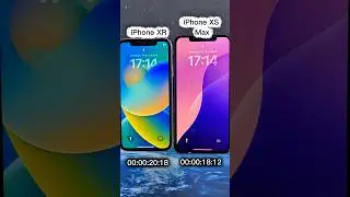 iPhone XR Vs iPhone XS Max Boot Comparison Test #shorts #iphonexsandxsmaxcomparison