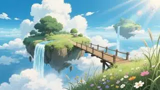A small floating 1 Minute in Another World #animation