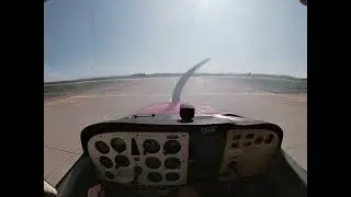 Departure from International airport Brno-Tuřany (LKTB) | Cessna C-172M Skyhawk