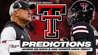Texas Tech Football Predictions: Where Does ESPN & CBS Sports Predict The Red Raiders To Finish?!