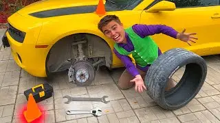 Amazing Comedy Video 2025 Family RaceMotorcycle vs Camaro Funny