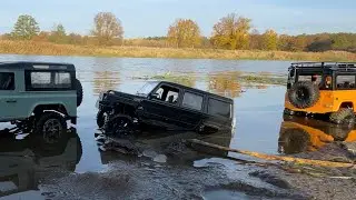 Zakopaliśmy Gelende i Defendera RC Team