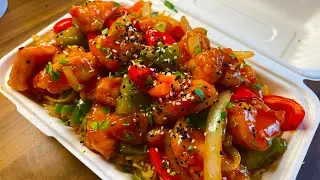 Honey Chilli garlic Crispy Chicken
