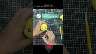 Pokemon Pikachu Fondant/clay cake topper tutorial