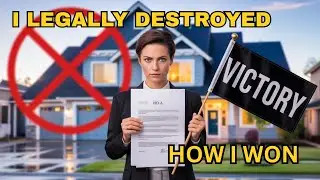 I Legally Destroyed My HOA's Land Grab Claim