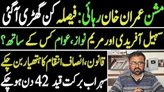 Mission Imran Khan Release:  Sohail Afridi vs Maryam Nawaz Sohrab Barkat 42 Days in Custody 