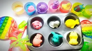 Satisfying Video DIY How To Make Rainbow 🌈 colour water Rainbow 🌈 colour mixing bowl 🥣🍜  to the ASMR
