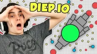 TOP OF THE LEADERBOARD WITH NEW TANK!! | Diep.io Team DM (Slither.io/Agar.io)