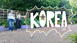 KOREA VLOG #12 | seoul flower garden, waterfall cafe, pasta, cinema, photobooths.