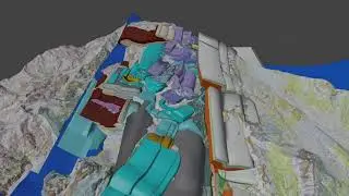 3D geological modelling with Blender & QGIS