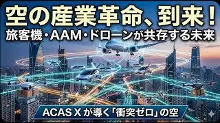 TCAS IIからACAS Xへ、  Advanced Air Mobilityを考慮したこれからの衝突回避
