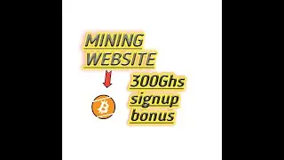 Free mining website 300ghs signup bonus | online earning | technical bosal