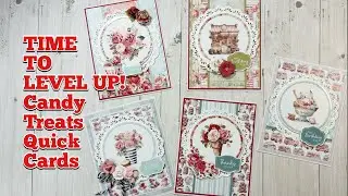 Candy Treats Quick Cards TUTORIAL | Paper Rose