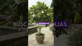 Magnolia en maceta: el &aacute;rbol elegante que puedes tener en tu hogar.
