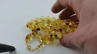 Baltic amber prayer beads