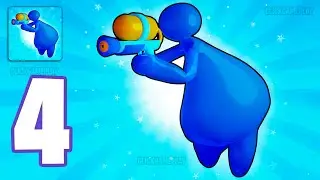 Water Race 3D - Squirt Gun Gameplay Walkthrough Part 4 - Tutorial Water Gun (Android,iOS)