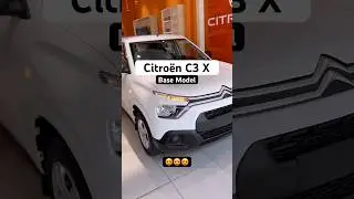 Citro&euml;n C3X Live (Base Model) 😍#citroen #citro&euml;n #citroenc3 #hatchback #frenchcar #jammu