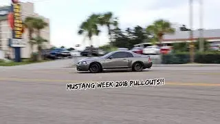 Mustang Week 2018 Pullouts & Cops!!