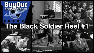 The Black Soldier Reel #1 - 1944 Historic HD Stock Footage