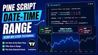 TRADINGVIEW--PINE SCRIPT : DATE & TIME RANGE || TUTORIAL.