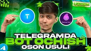 TELEGRAMDA MUSIQA BOT OCHISH // BOT YASASH
